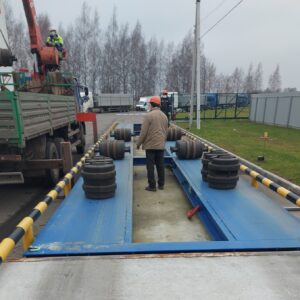 Комплекс работ по поверке автомобильных весов